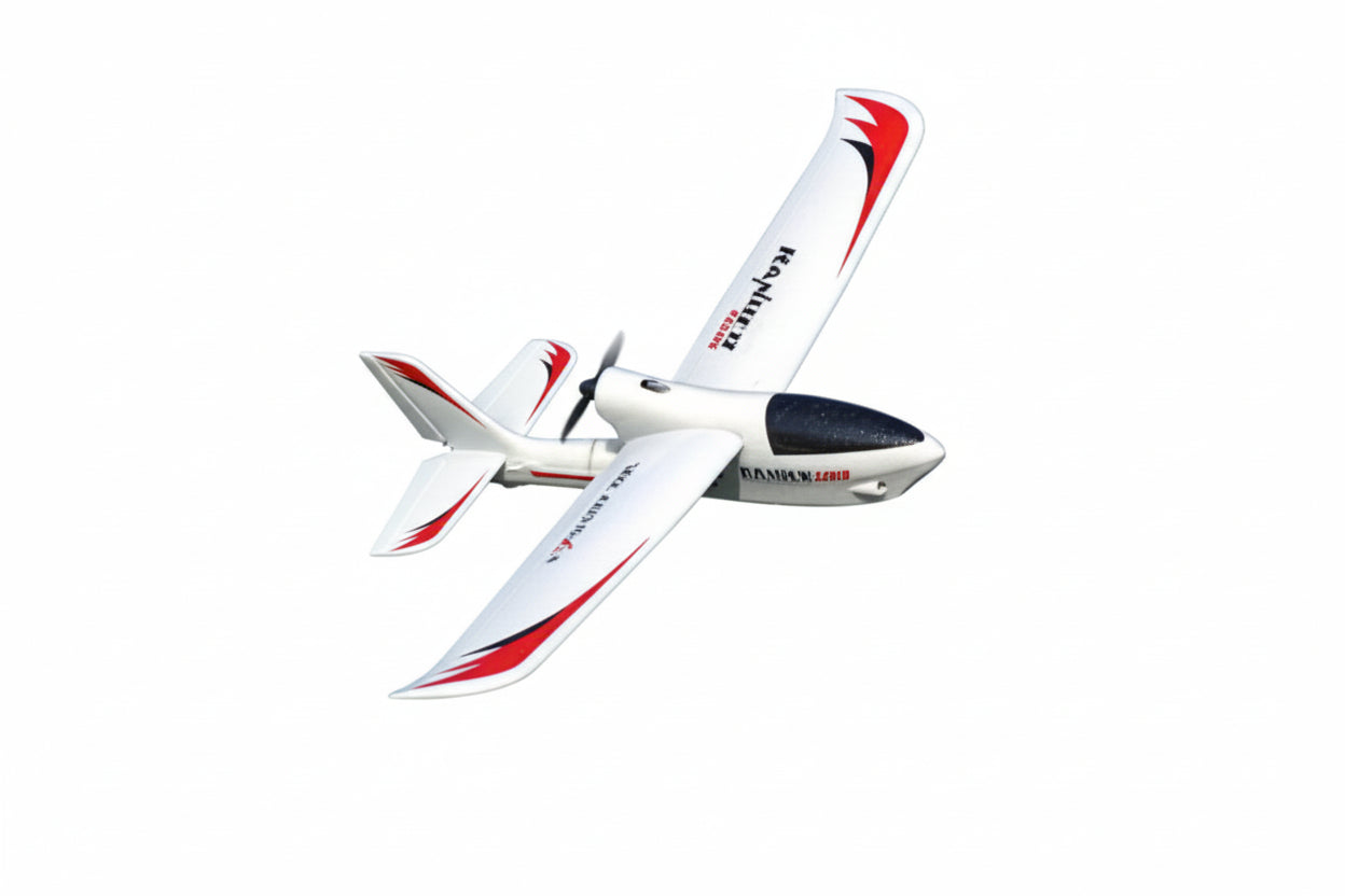 Volantex Ranger 600mm RTF| Gyro-vakautettu aloittelijan EPP-vaahto RC-purjelennokki | Valmiiksi koottu | 3-kanavainen 2.4G radio-ohjattava lentokone