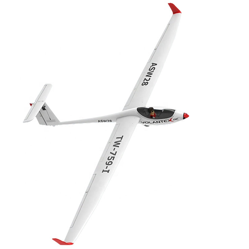 Volantex ASW28 759-1 | 2600mm kärkiväli | 30A ESC | Harjaton moottori | PNP | EPO-vaahto | Muovirunko | FPV-yhteensopiva | RC-purjelennokki